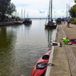 Unterwegs auf dem Bodden