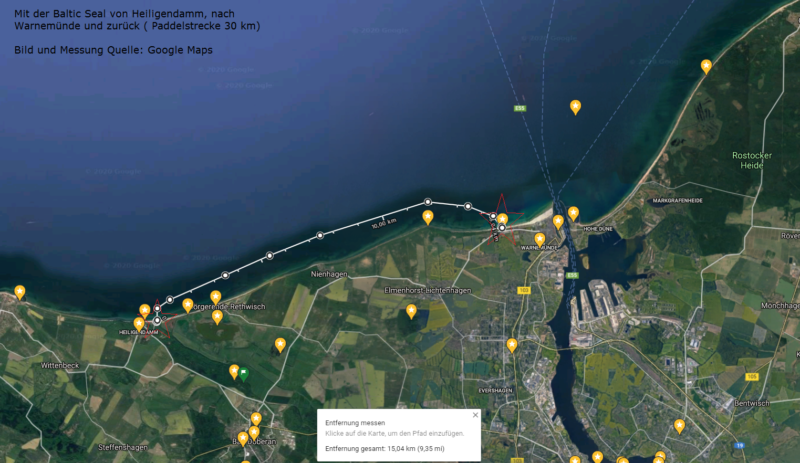 Paddelkarte-Ostsee